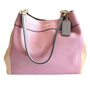 Coach Lexy Shoulder Bag Colorblock